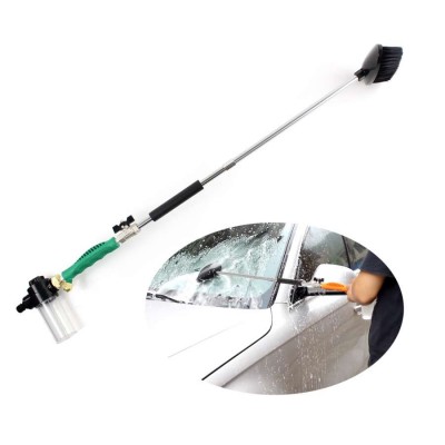 high pressure water jet lance with water brush for car washing