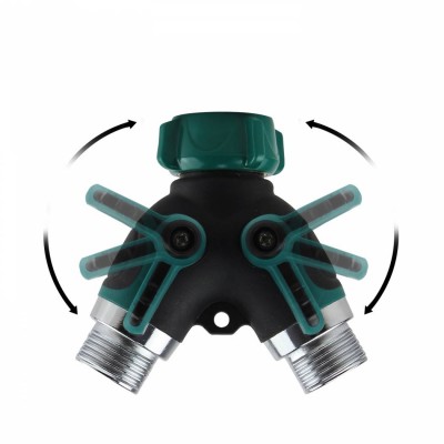 3/4 Inch Thread Irrigation Splitter 3 Way Agriculture Water Connectors Hose Diverter